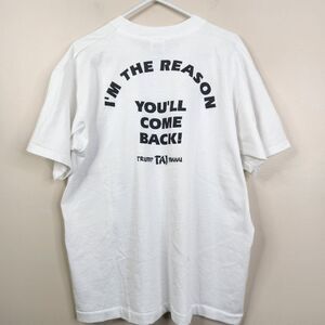 Vintage Fruit Of The Loom Trump Taj Mahal Single Stitch Short Sleeve Tee XL